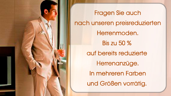 Die trendigsten Hochzeitsanzüge erwerben Sie bei uns in Friesoythe.